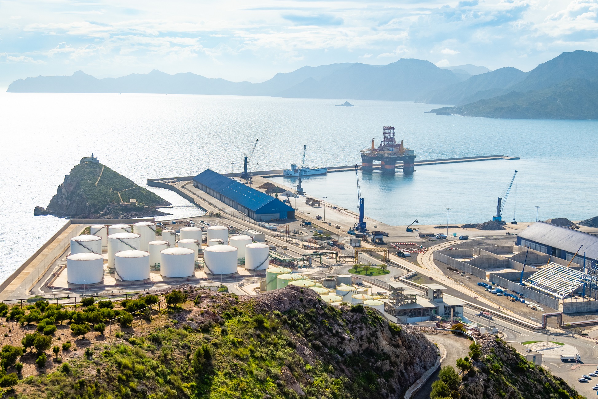 El Puerto de Cartagena mueve en el primer trimestre  8,65 millones de toneladas