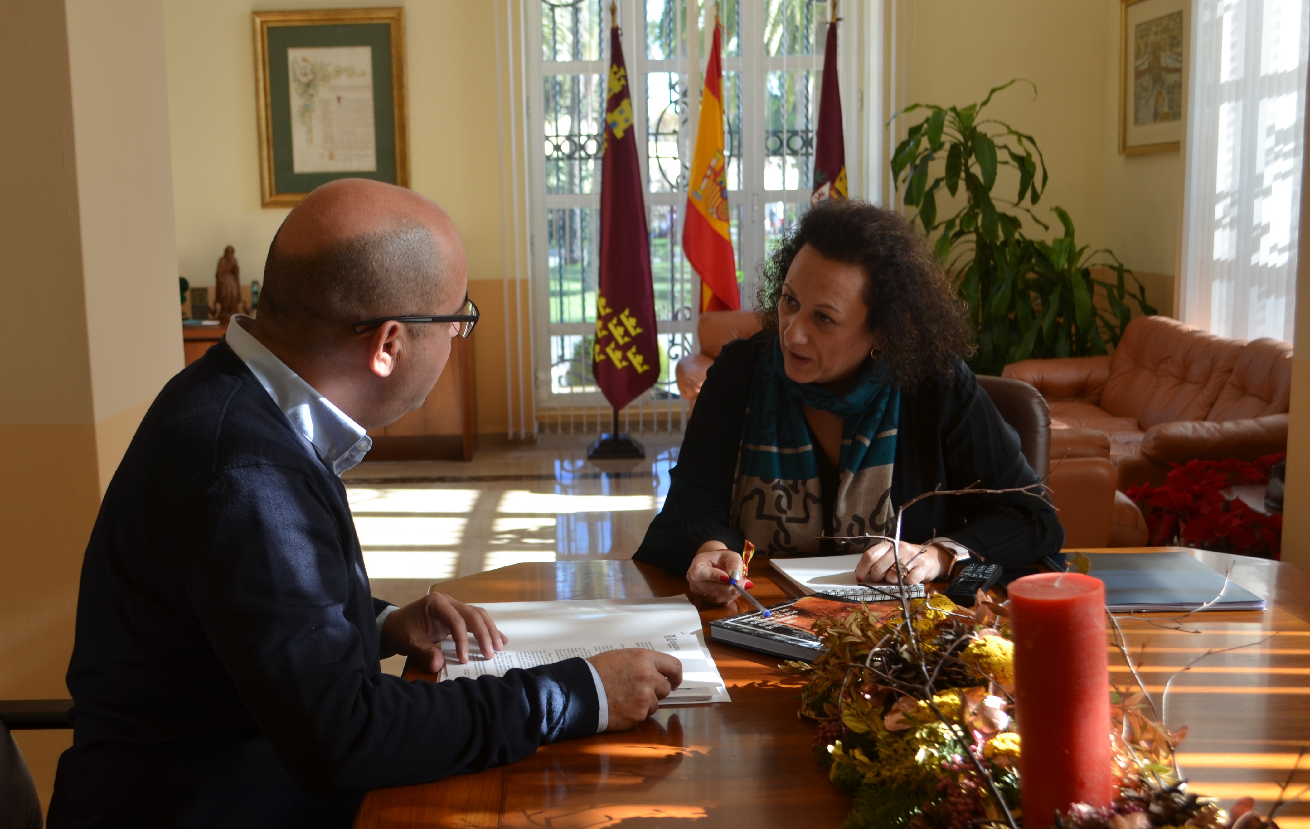 THE PRESIDENT OF THE PORT AUTHORITY CONTINUES HER ROUND OF CONTACTS WITH THE MAIN SOCIAL AND BUSINESS AGENTS IN CARTAGENA