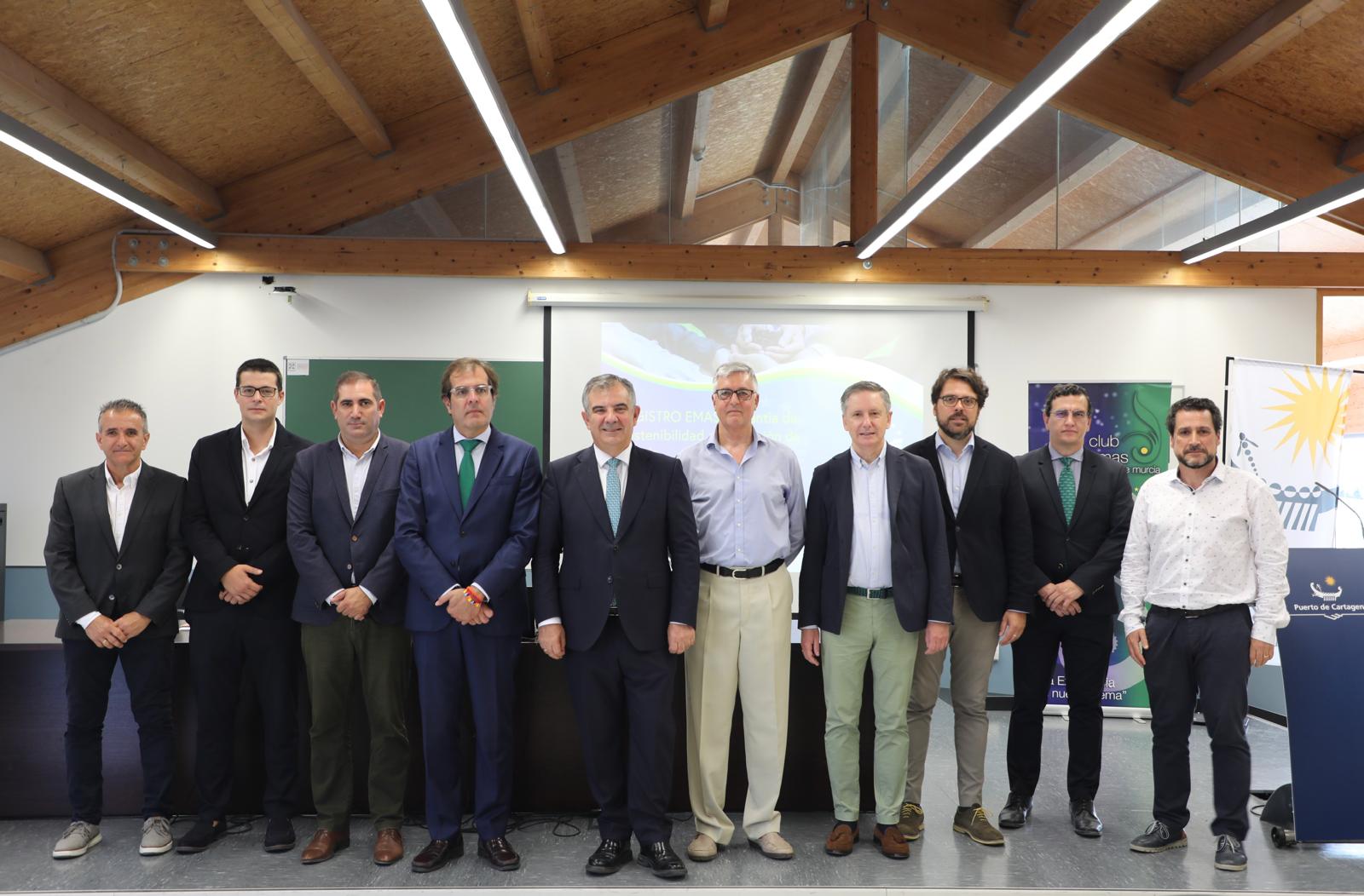 El Puerto de Cartagena acoge una jornada para impulsar el Club EMAS y atraer nuevas empresas al compromiso con la excelencia ambiental
